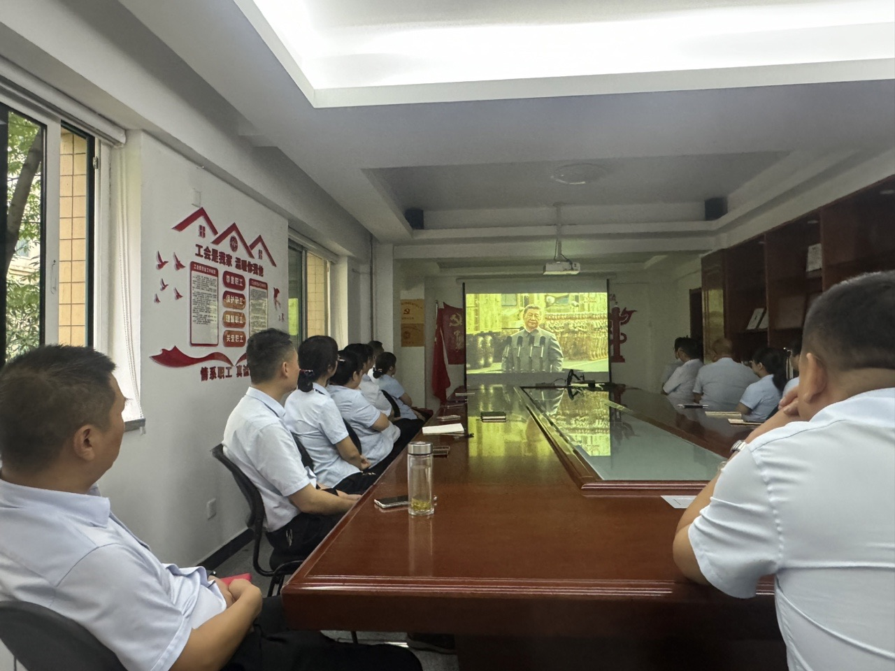 品质管理部阅兵观后感